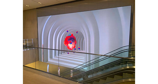 corporate lobby
