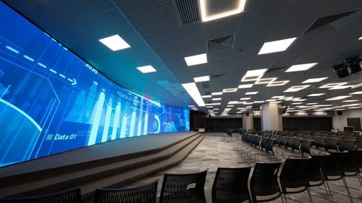 corporate lobby